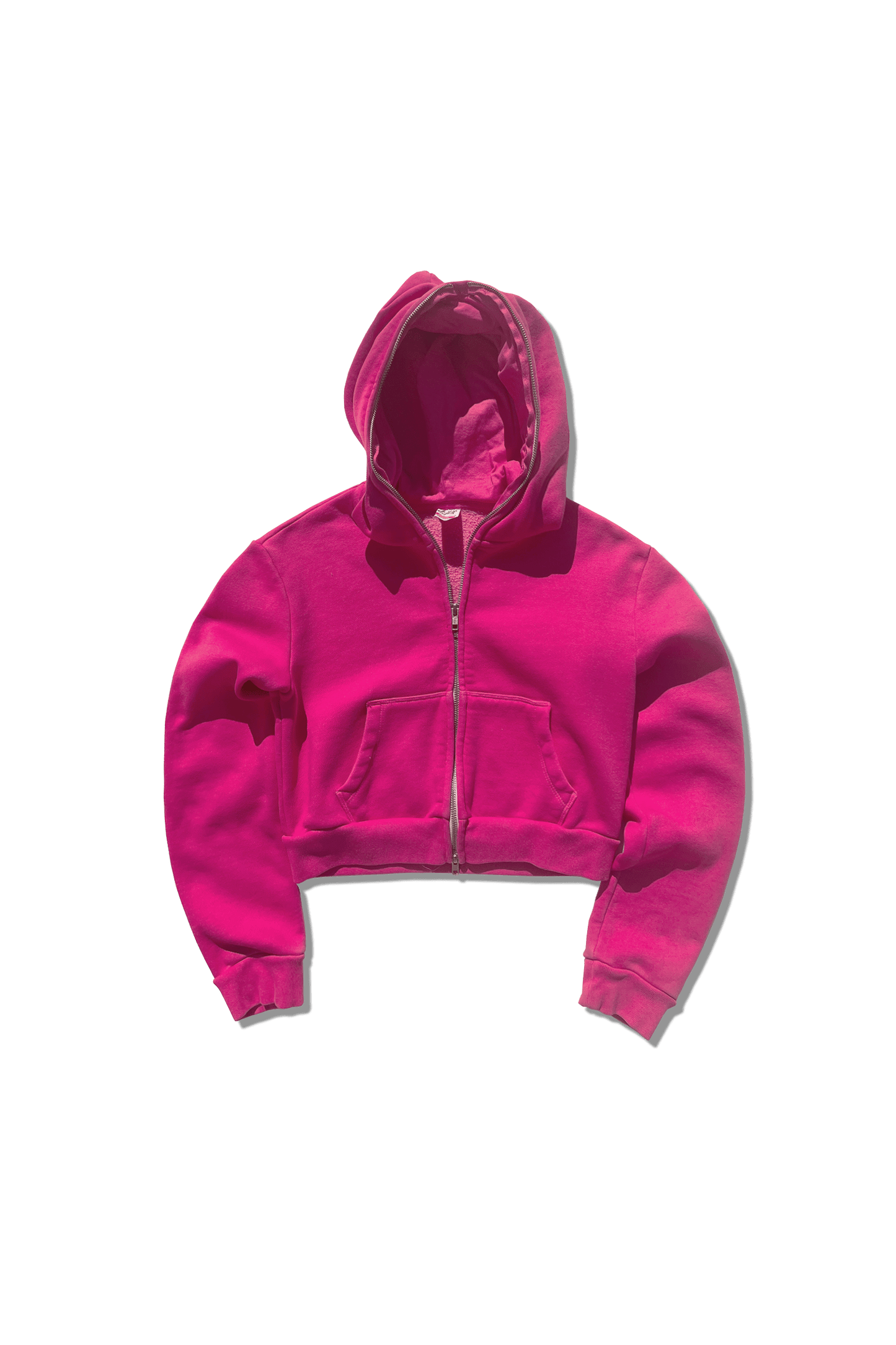 Exclusive Colors for Cropped Full Zip Body Bag Hoodie