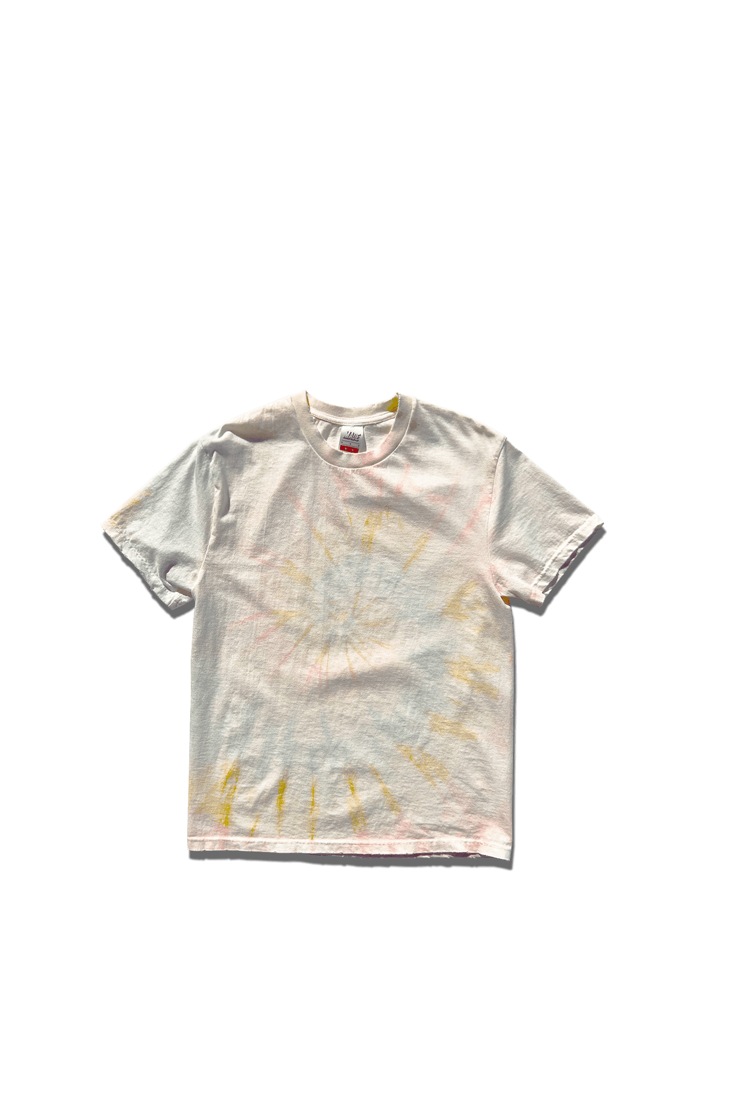 Exclusive Homeroom T-Shirt - Distressed Sherbet Spiral Tie-Dye