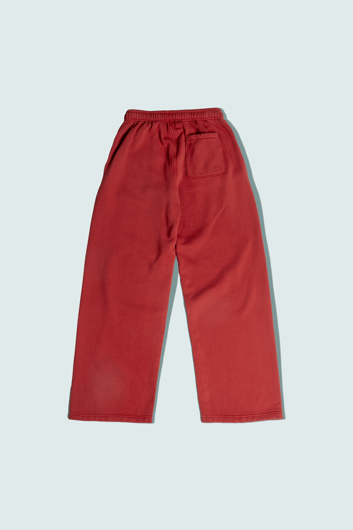 Exclusive Honors Straight Leg Sweatpants - Red Dahlia