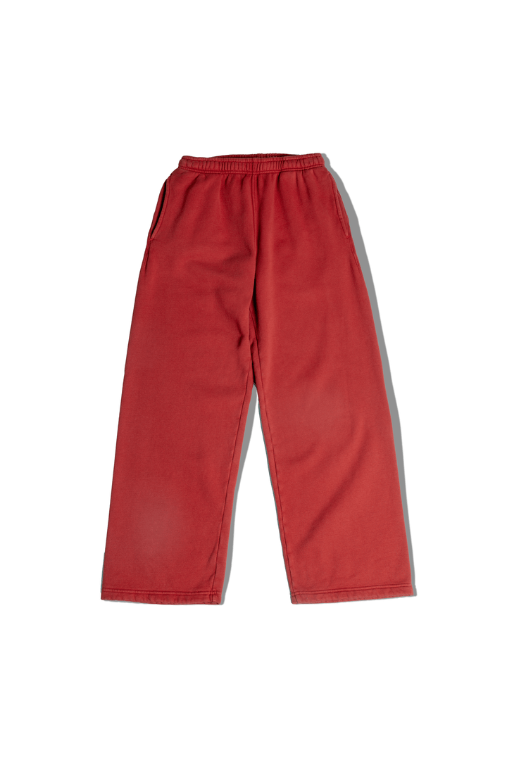 Exclusive Honors Straight Leg Sweatpants - Red Dahlia