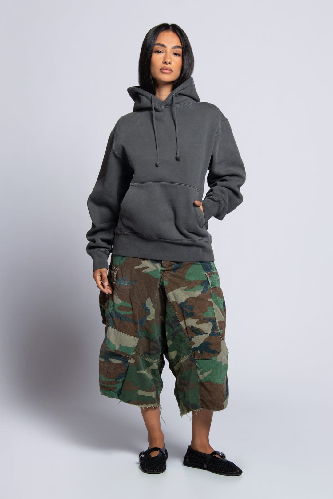 Exclusive Varsity Hoodie - Charcoal