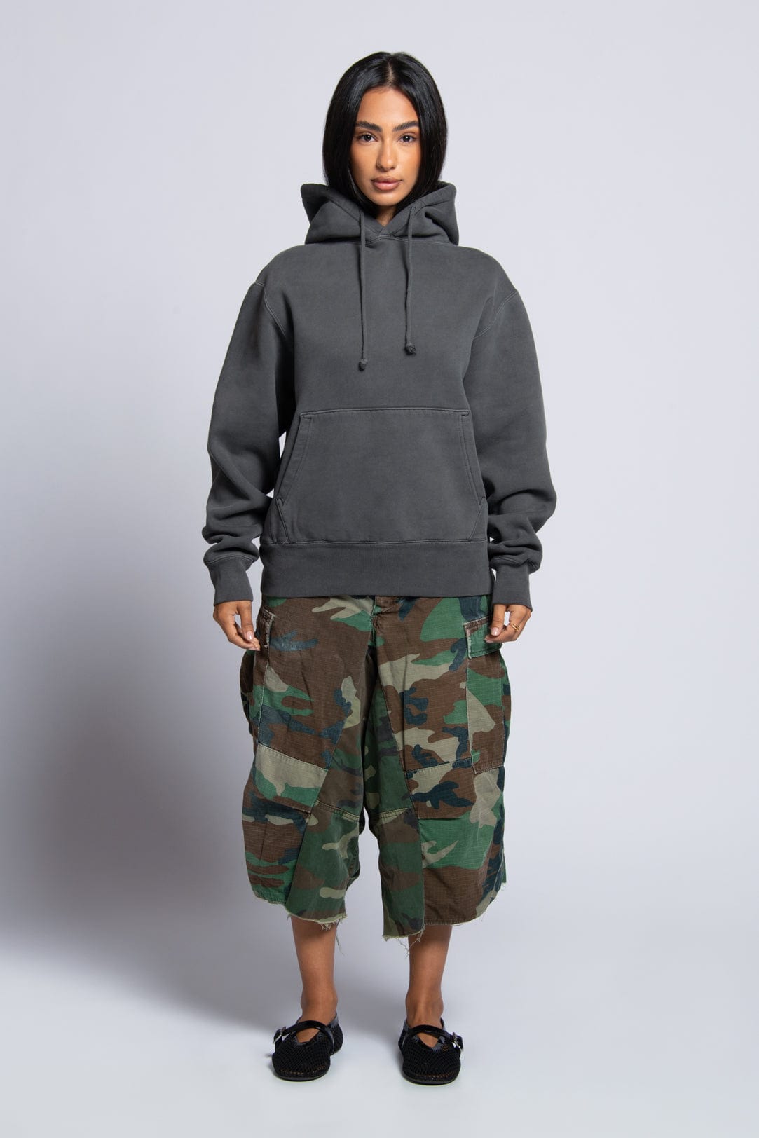 Exclusive Varsity Hoodie - Charcoal