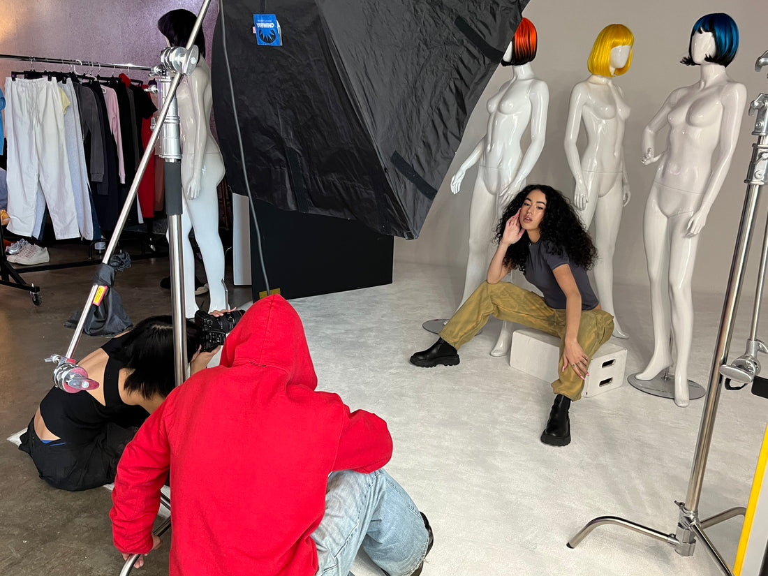 BTS of Our Latest Shoot!