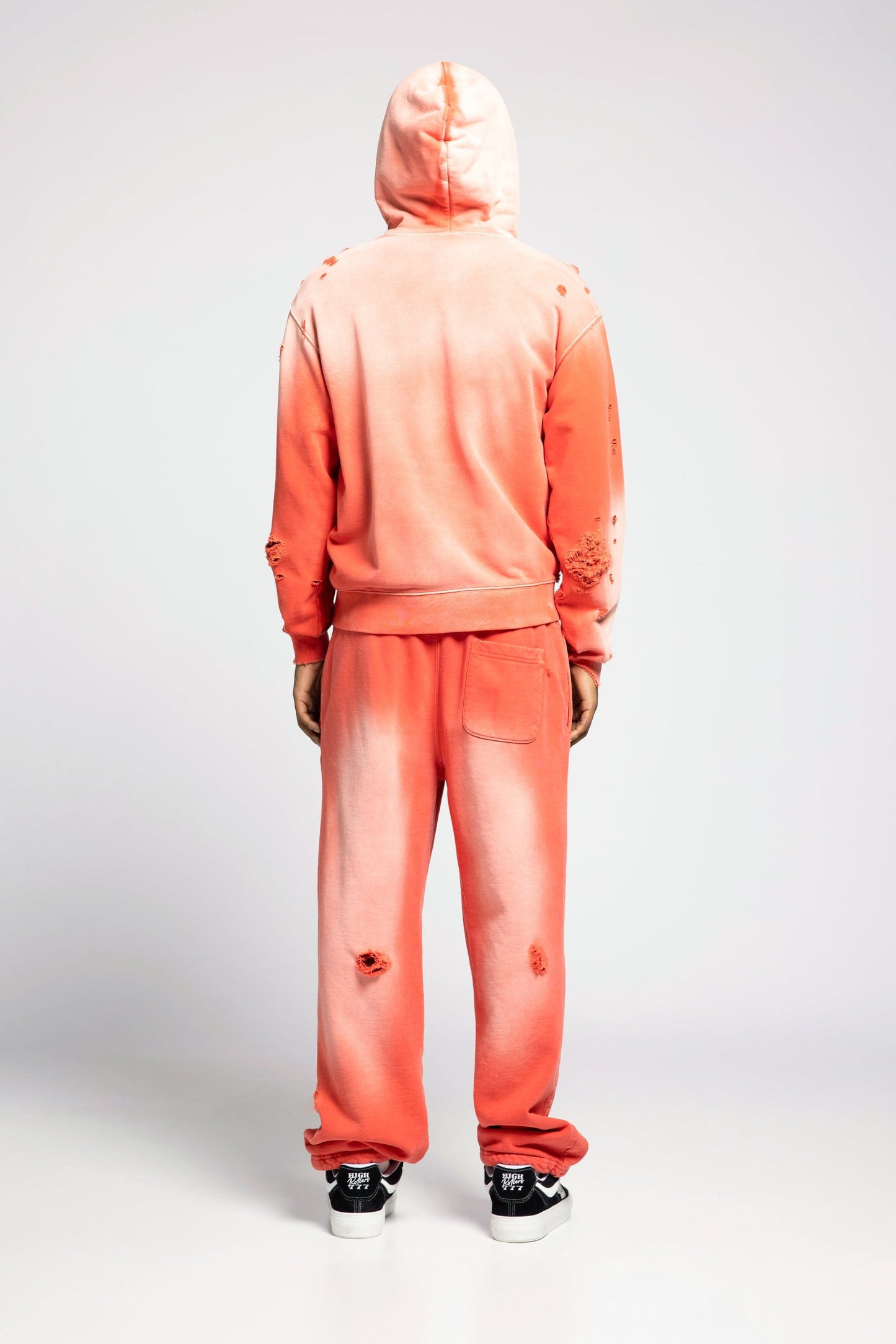 Exclusive Recess Sweatpants V2 - Distressed Blood Orange Slushie