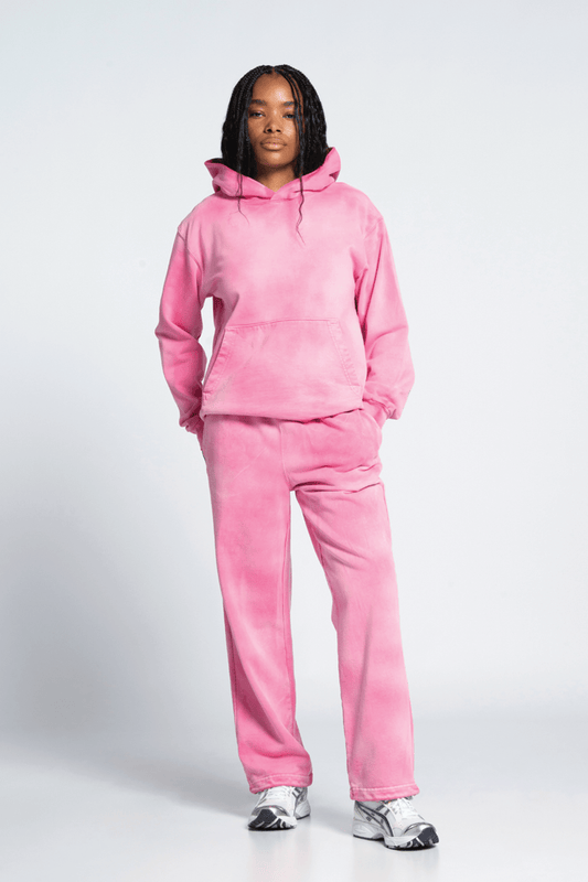 Exclusive Lunch Hoodie - Faded Carmine Rose