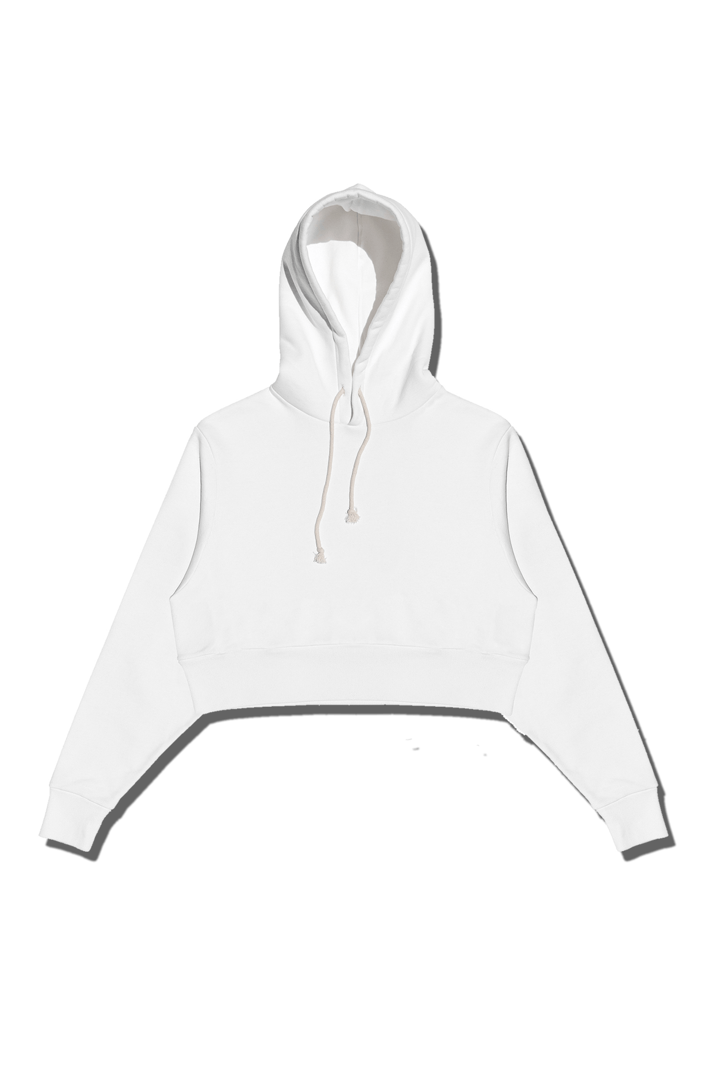 Ready To Dye Cropped Hoodie