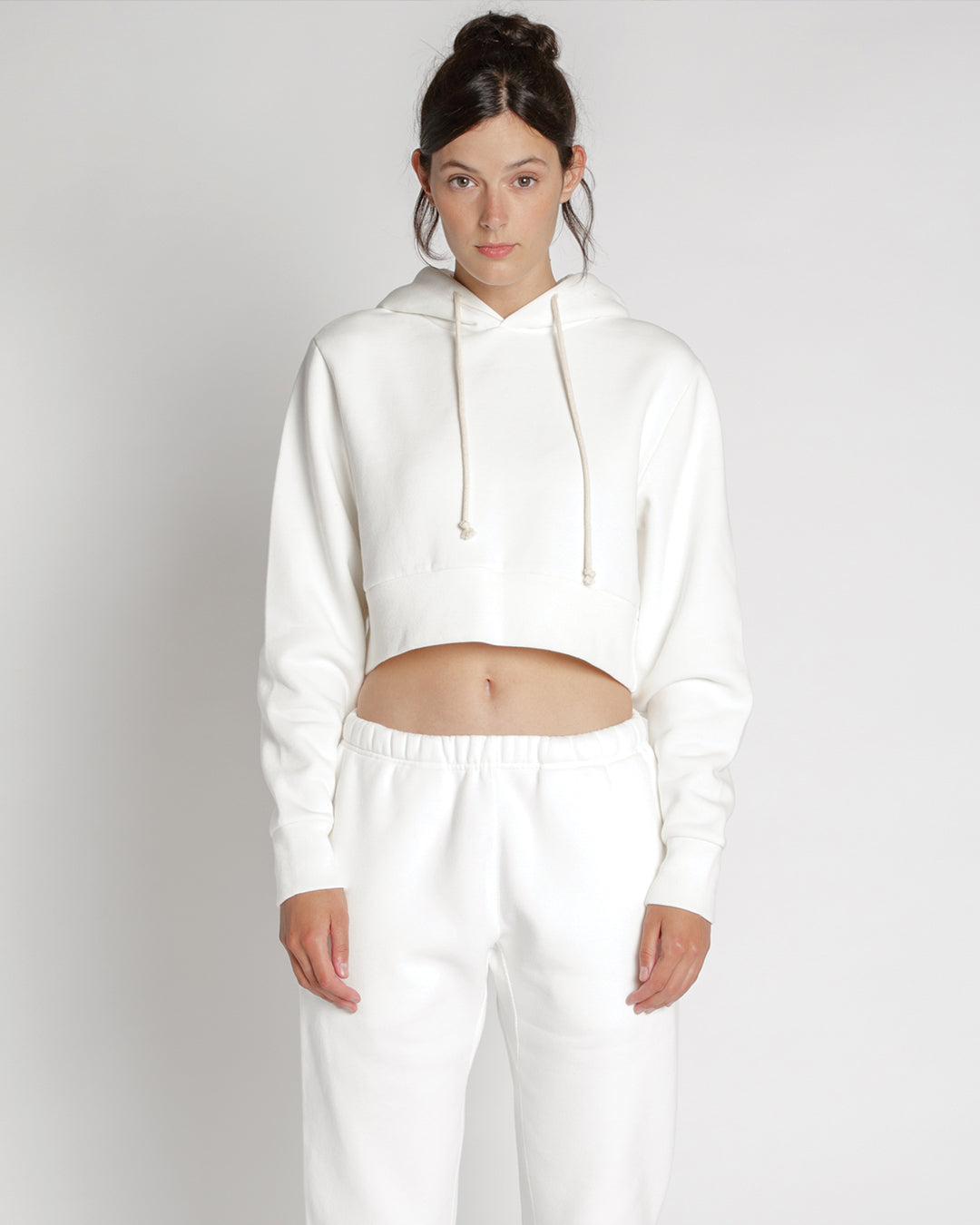 Crop hoodie with discount sweatpants