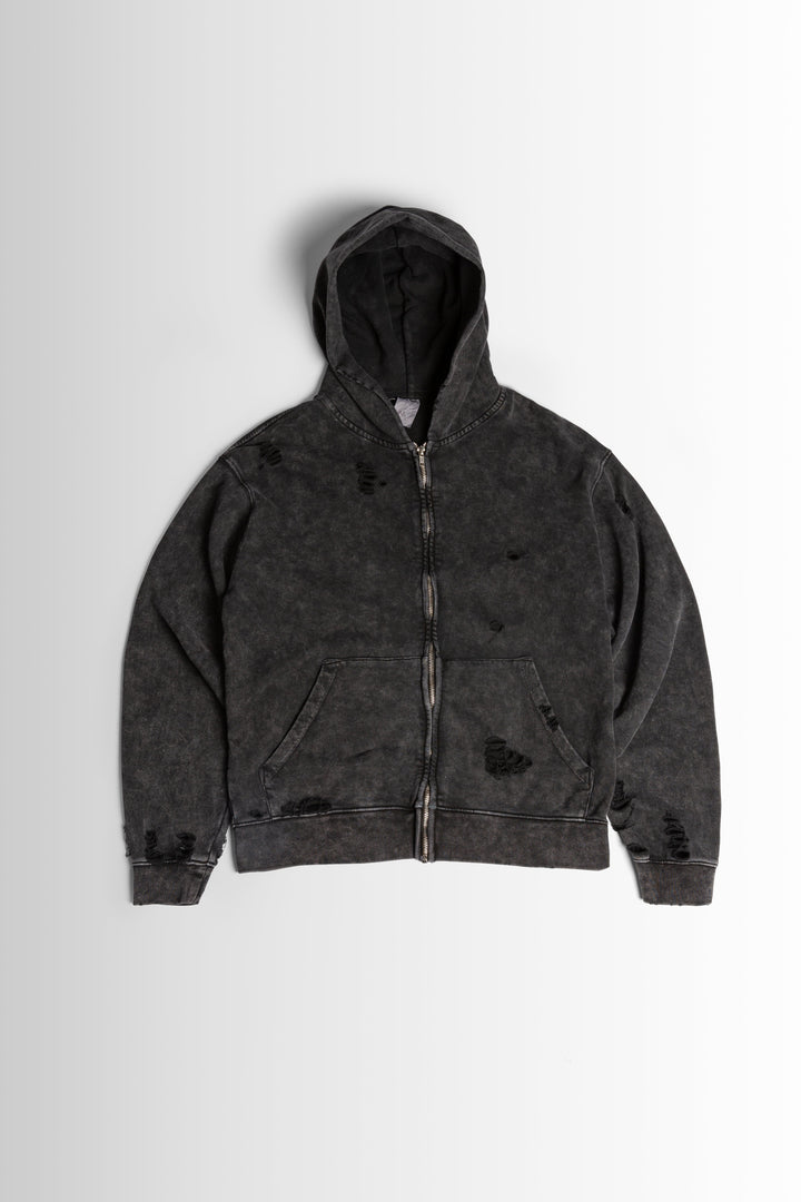 Cross Country Zip Hoodie - Mineral Washed Series