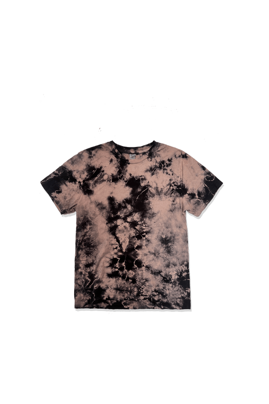 Exclusive Major Tee - Mocha Brown Tiedye