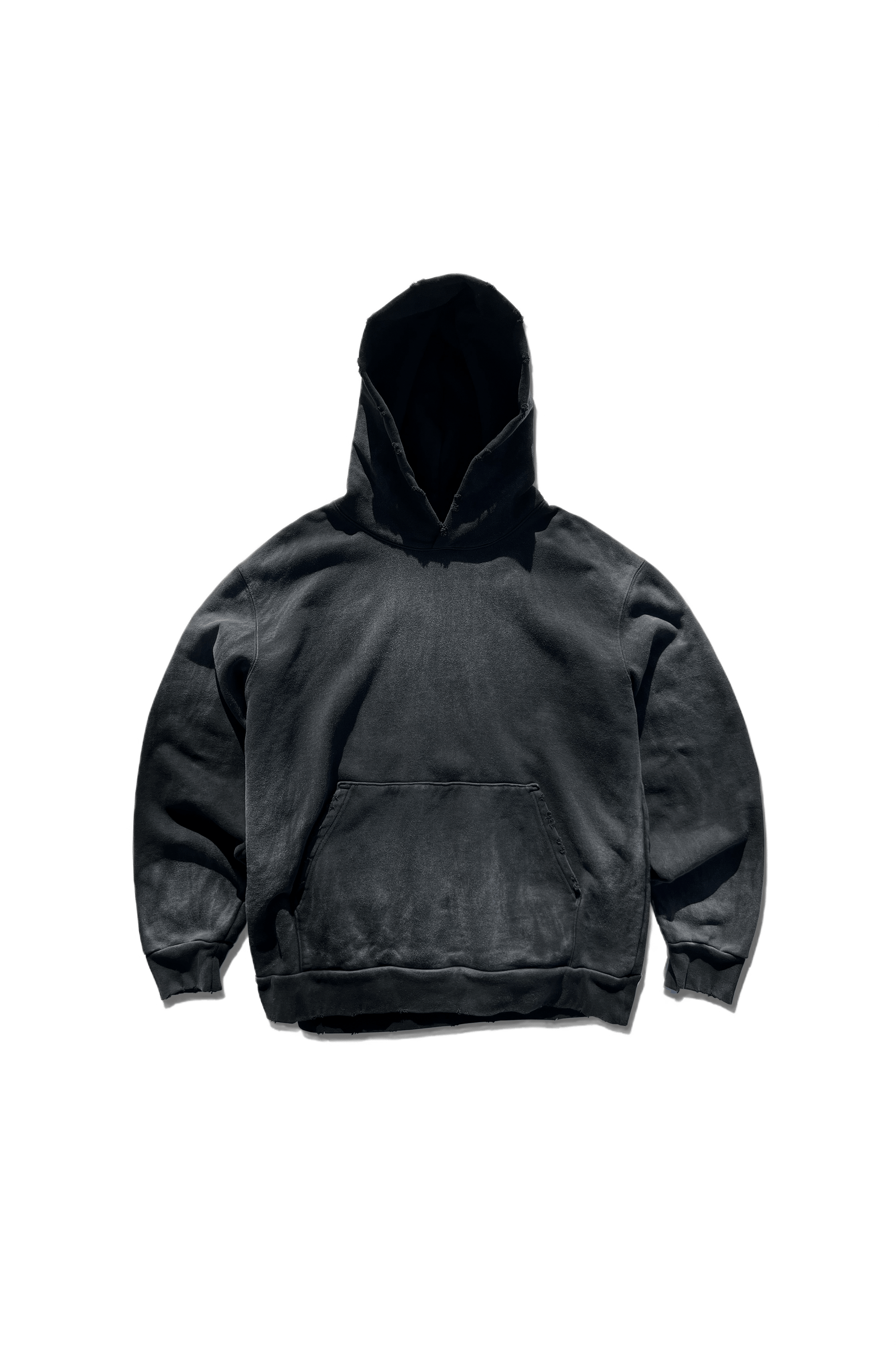 Distressed 2025 black sweatshirt