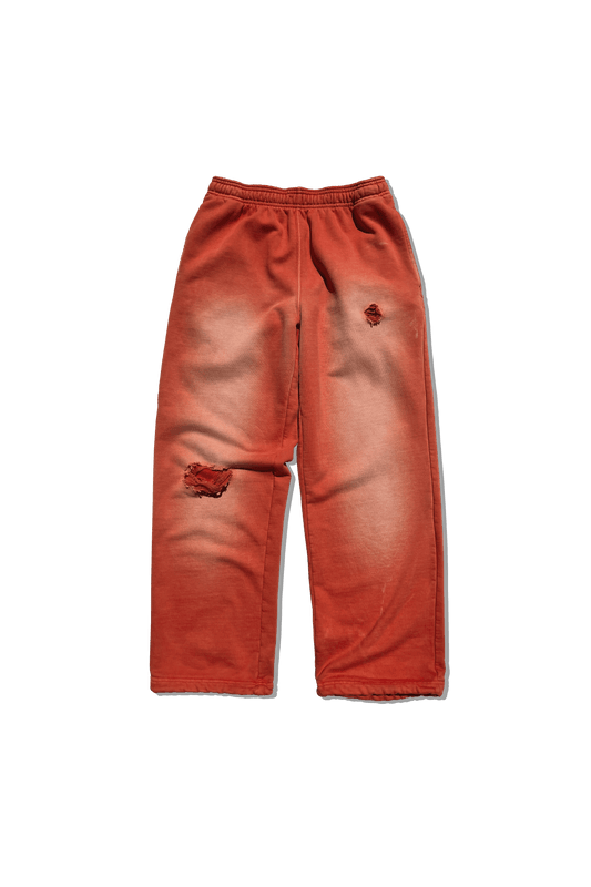 Exclusive Recess Sweatpants V2 - Distressed Blood Orange Slushie