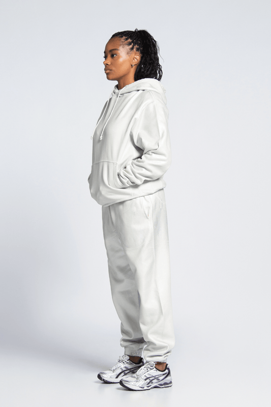 Exclusive Varsity Sweatpants - White Ice