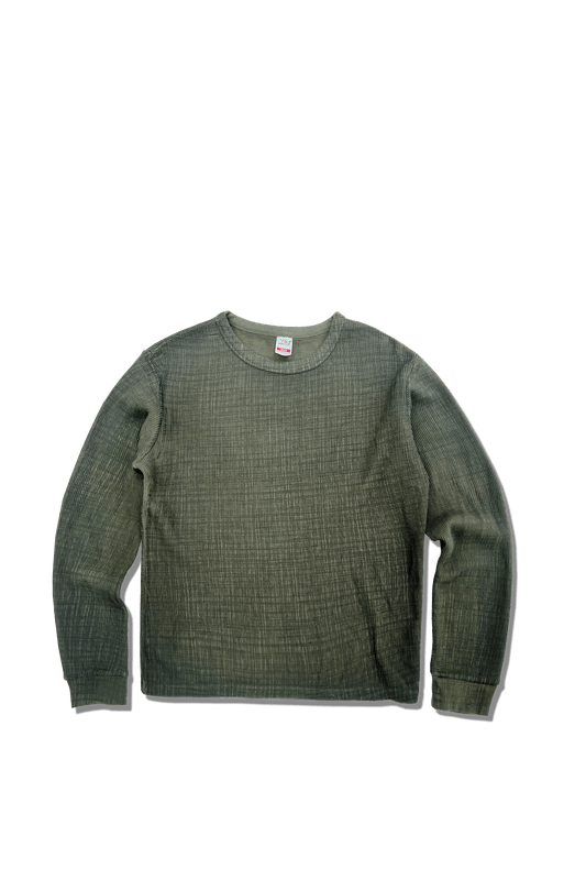 Exclusive Snow Day Thermal Longsleeve - Mulled Basil Plaid