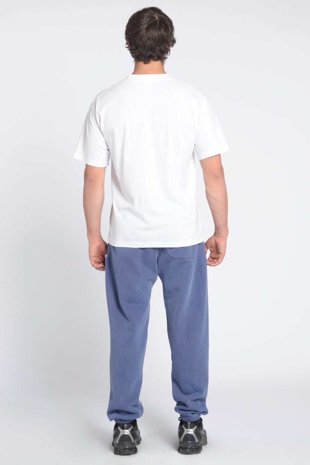 Exclusive Varsity Sweatpants - Steel Blue