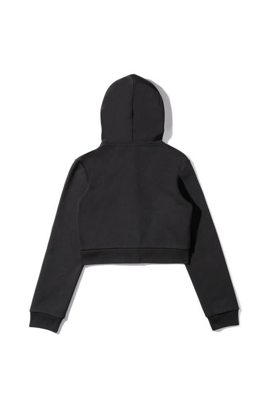 Cropped Full Zip Body Bag Hoodie MADE