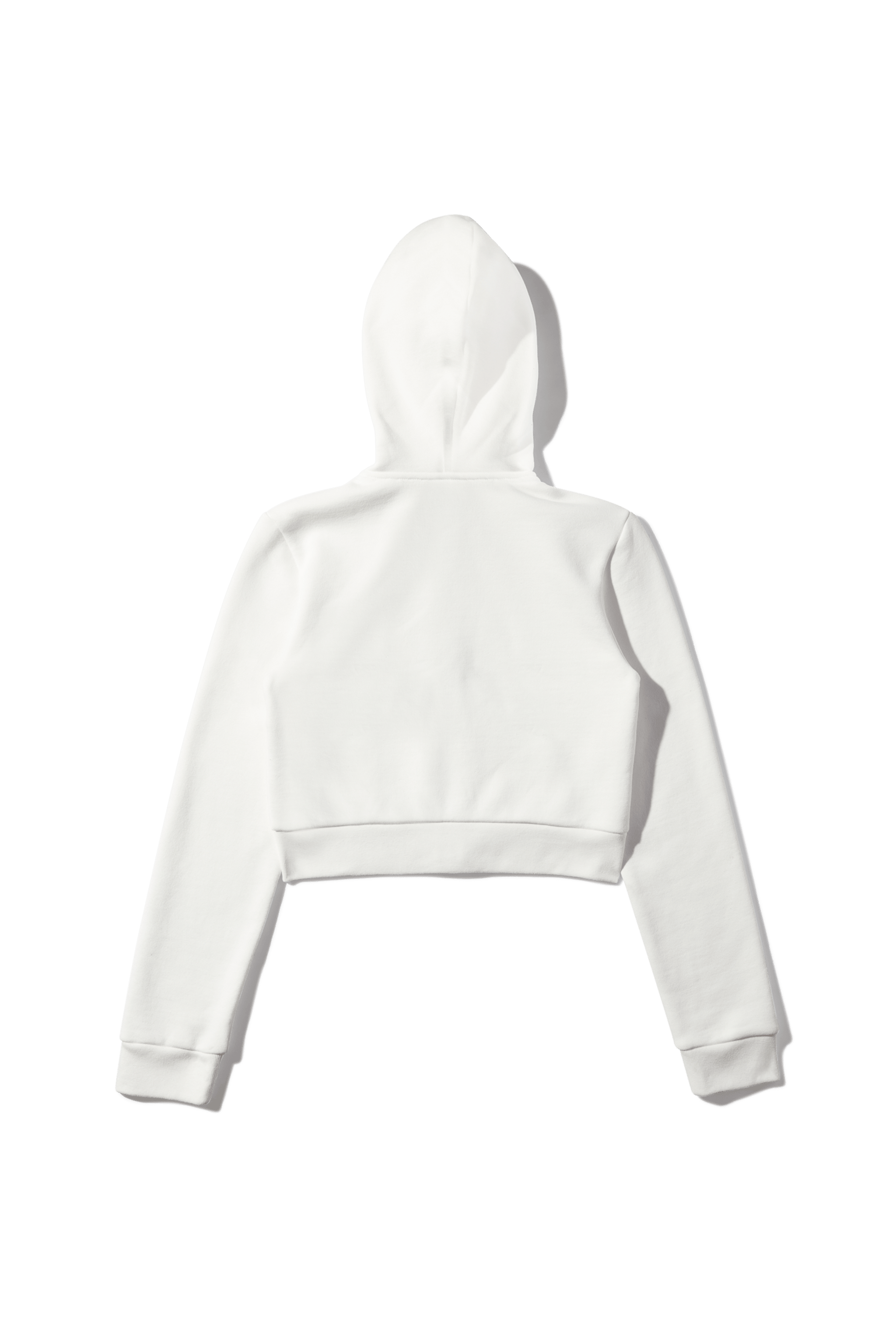 Ready to Dye Cropped Full Zip Body Bag Hoodie MADE