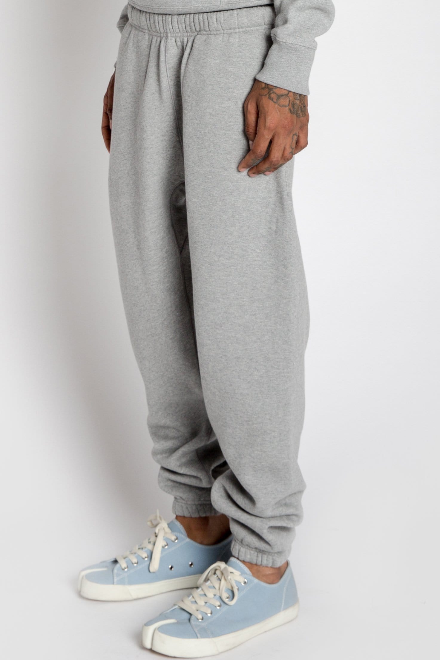 Grey sweatpants best sale