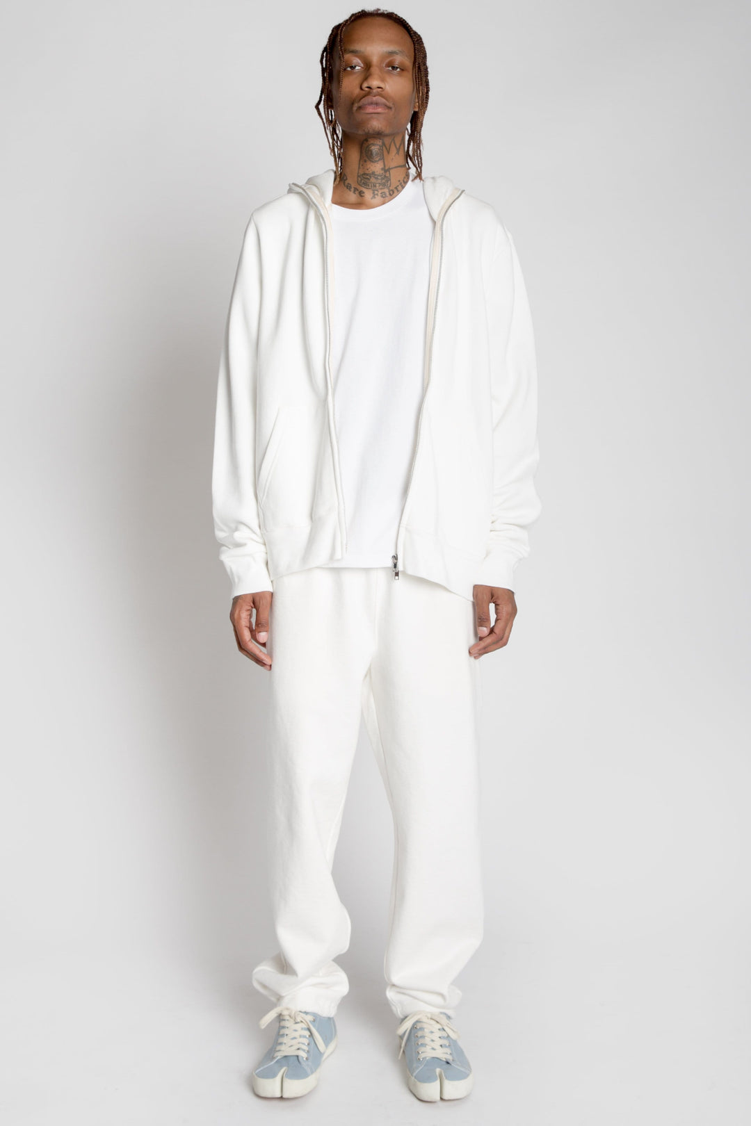 Ready To Dye Full Zip Body Bag Hoodie